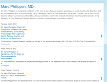 Tablet Screenshot of marcphilippon.blogspot.com