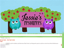 Tablet Screenshot of jessiesresources.blogspot.com