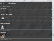 Tablet Screenshot of elrincondecarlosluis.blogspot.com