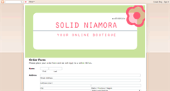 Desktop Screenshot of niamora.blogspot.com