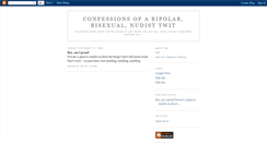 Desktop Screenshot of confessions.blogspot.com
