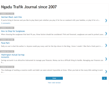 Tablet Screenshot of ngadutrafik2007.blogspot.com