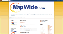 Desktop Screenshot of mapwide.blogspot.com