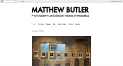 Desktop Screenshot of matthewbutler.blogspot.com