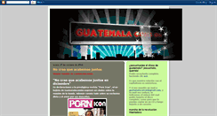 Desktop Screenshot of guatemalacamon.blogspot.com