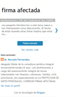 Mobile Screenshot of firmafectada.blogspot.com
