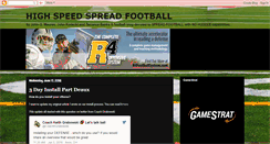 Desktop Screenshot of highspeedspreadfootball.blogspot.com