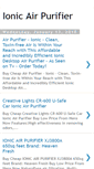 Mobile Screenshot of ionic-air-purifier-discount.blogspot.com