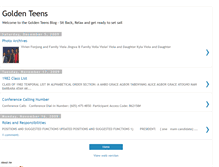 Tablet Screenshot of goldenteens.blogspot.com