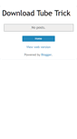 Mobile Screenshot of downloadtubetrick.blogspot.com