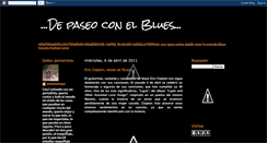 Desktop Screenshot of depaseoconelblues.blogspot.com