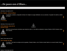 Tablet Screenshot of depaseoconelblues.blogspot.com