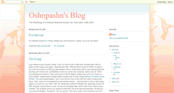 Desktop Screenshot of oshnpashns.blogspot.com