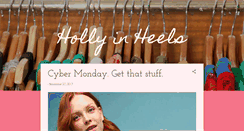 Desktop Screenshot of hollyinheels.blogspot.com