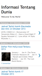 Mobile Screenshot of informasi-tentang-dunia.blogspot.com