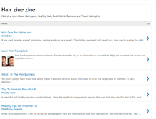 Tablet Screenshot of hairzinezine.blogspot.com