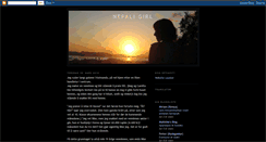 Desktop Screenshot of nepali-girl.blogspot.com