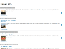 Tablet Screenshot of nepali-girl.blogspot.com