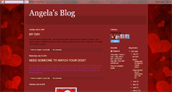 Desktop Screenshot of angelasanimalblog.blogspot.com