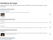 Tablet Screenshot of heraldicoscaspe.blogspot.com
