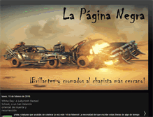 Tablet Screenshot of la-pagina-negra.blogspot.com