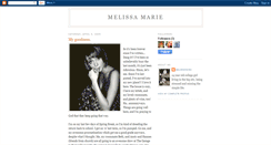 Desktop Screenshot of melissakimbro.blogspot.com