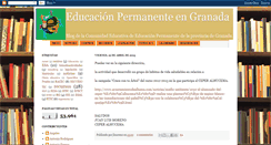 Desktop Screenshot of educacionpermanentegr.blogspot.com