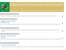 Tablet Screenshot of educacionpermanentegr.blogspot.com