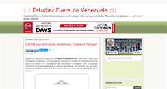 Desktop Screenshot of estudiarfueradevenezuela.blogspot.com