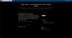 Desktop Screenshot of pmpzen.blogspot.com