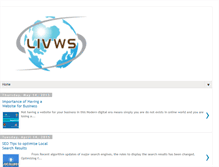 Tablet Screenshot of lumininnovativewebservices.blogspot.com