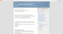 Desktop Screenshot of medtechrush.blogspot.com
