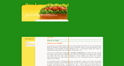 Desktop Screenshot of how-lower-cholesterol.blogspot.com