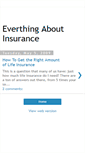 Mobile Screenshot of best-insurance-deals101.blogspot.com