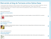 Tablet Screenshot of farmaciaopticadaza.blogspot.com