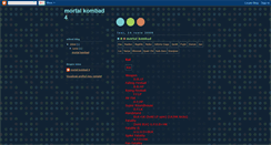 Desktop Screenshot of mortal-kombad.blogspot.com