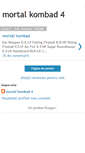 Mobile Screenshot of mortal-kombad.blogspot.com