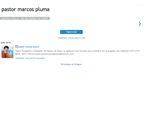 Tablet Screenshot of pastormarcospluma.blogspot.com