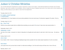 Tablet Screenshot of judsonuchristianministries.blogspot.com