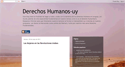 Desktop Screenshot of derechoshumanos-uy.blogspot.com