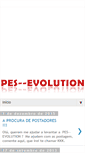 Mobile Screenshot of pes--evolution.blogspot.com