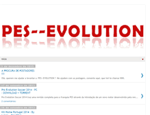 Tablet Screenshot of pes--evolution.blogspot.com