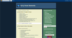 Desktop Screenshot of early-onset-dementia.blogspot.com