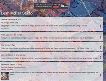 Tablet Screenshot of leahmcfallstudio.blogspot.com