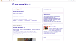 Desktop Screenshot of francescomangagallery.blogspot.com