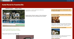 Desktop Screenshot of hotelrurallafuentecilla.blogspot.com