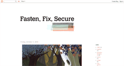 Desktop Screenshot of fastenfixsecure.blogspot.com