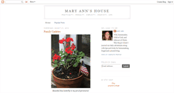 Desktop Screenshot of mrsmaryannshouse.blogspot.com