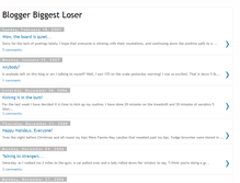 Tablet Screenshot of bloggerbiggestloser.blogspot.com