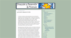 Desktop Screenshot of direccionydesarrollopersonas.blogspot.com